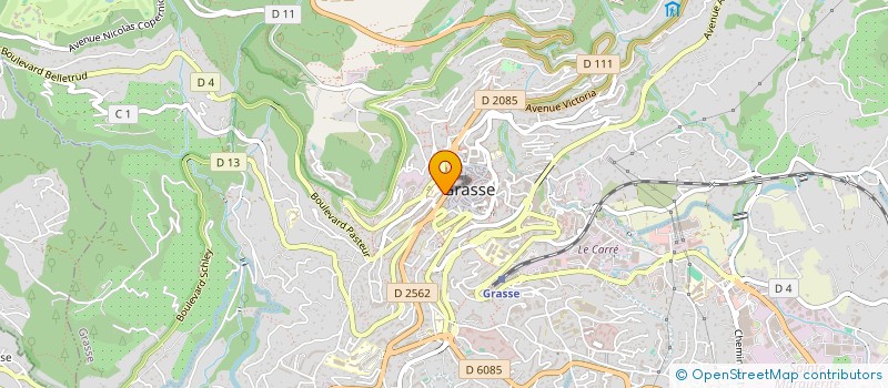 localisation de l'entreprise MADAME EMMANUELLE BENECH  GRASSE