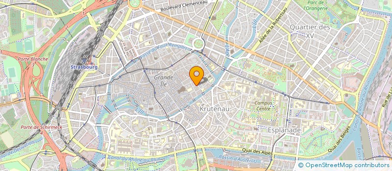 localisation de l'entreprise MADAME EMMANUELLE BENOIT à STRASBOURG
