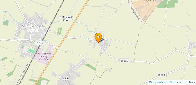 localisation de l'entreprise MADAME EMMANUELLE BERAT  SAINT-GEORGES-DU-BOIS