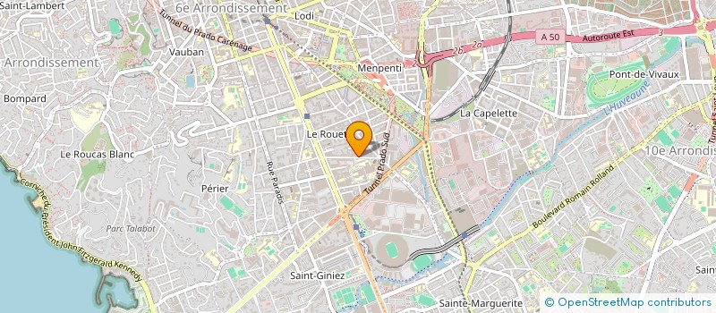 localisation de l'entreprise MADAME EMMANUELLE BERDAH à MARSEILLE