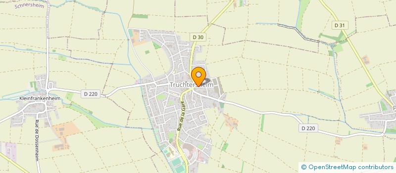 localisation de l'entreprise MADAME EMMANUELLE BERGMANN  TRUCHTERSHEIM