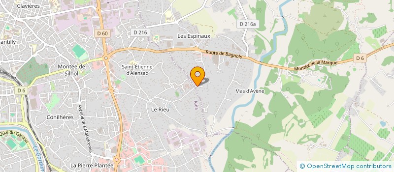 localisation de l'entreprise MADAME EMMANUELLE BERTRAND  SAINT-PRIVAT-DES-VIEUX