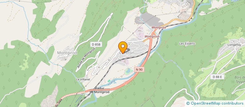 localisation de l'entreprise MADAME EMMANUELLE BESSE  AIME-LA-PLAGNE