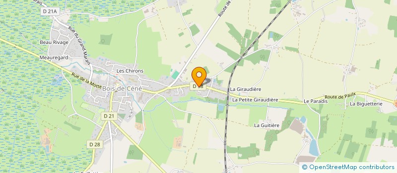 localisation de l'entreprise MADAME EMMANUELLE BETHYS  BOIS-DE-CENE