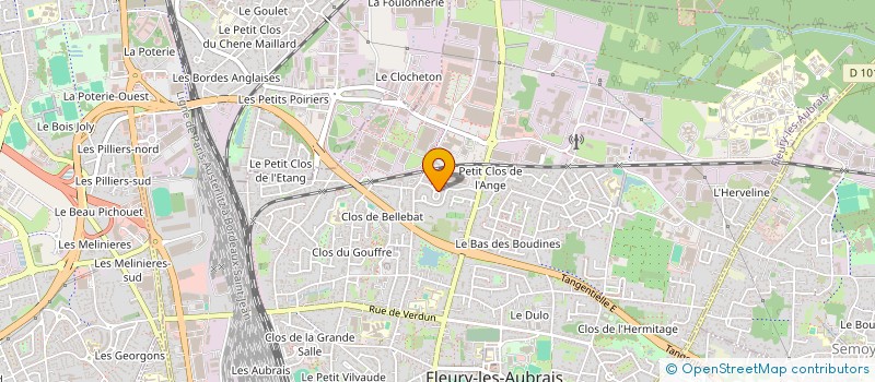 localisation de l'entreprise MADAME EMMANUELLE BIGEY à FLEURY-LES-AUBRAIS