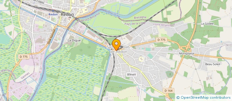 localisation de l'entreprise MADAME EMMANUELLE BILLEROT  REDON