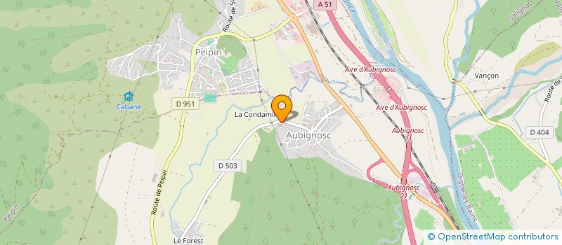 localisation de l'entreprise MADAME EMMANUELLE BILLOTEAU  SAINT-VINCENT-SUR-JABRON