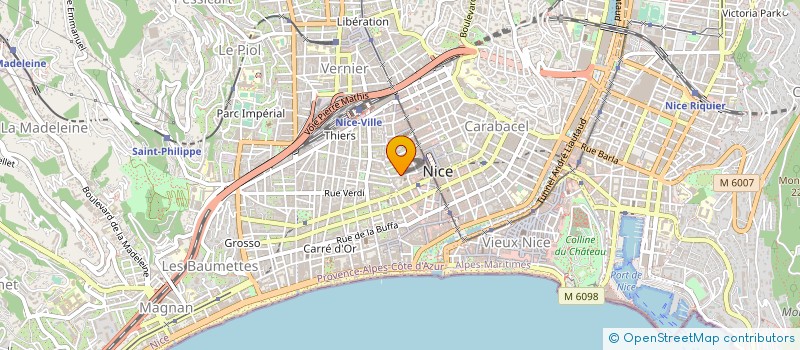 localisation de l'entreprise MADAME EMMANUELLE BINE à NICE