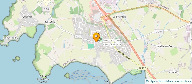 localisation de l'entreprise MADAME EMMANUELLE BITEL  SAINT-JOUAN-DES-GUERETS