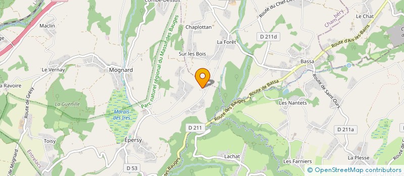 localisation de l'entreprise MADAME EMMANUELLE BLANC  ENTRELACS