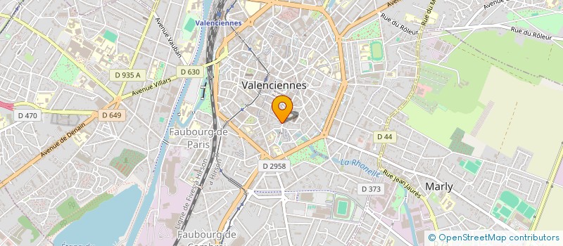 localisation de l'entreprise MADAME EMMANUELLE BLAS à VALENCIENNES