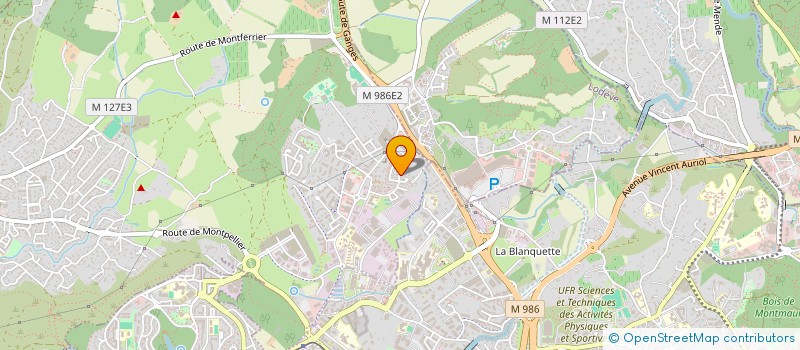 localisation de l'entreprise MADAME EMMANUELLE BLESY  GRABELS