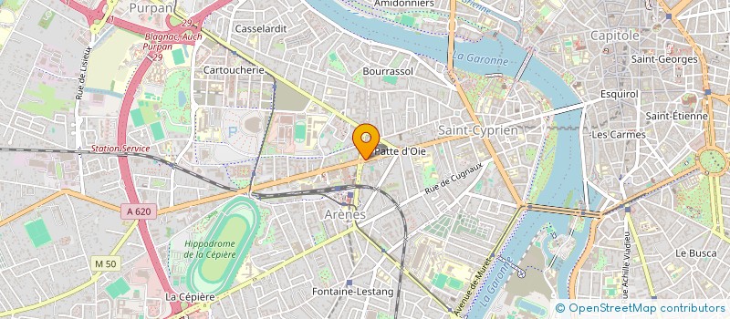 localisation de l'entreprise MADAME EMMANUELLE BOGUET à TOULOUSE