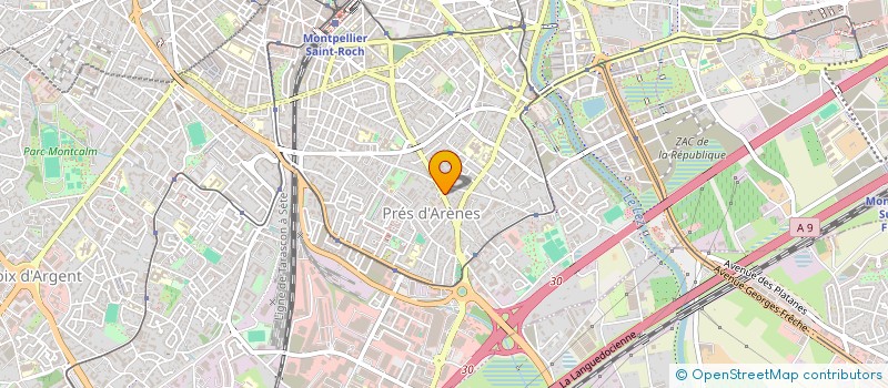 localisation de l'entreprise MADAME EMMANUELLE BOISSET à MONTPELLIER