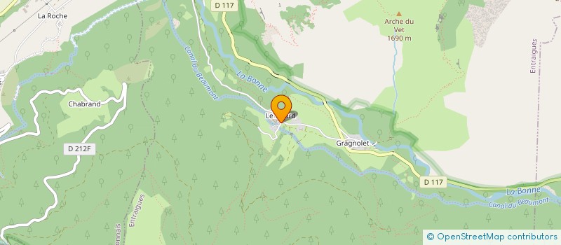 localisation de l'entreprise MADAME EMMANUELLE BOITHIOT  ENTRAIGUES