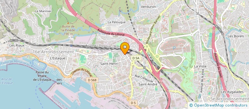 localisation de l'entreprise MADAME EMMANUELLE BON  MARSEILLE