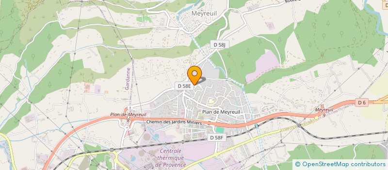 localisation de l'entreprise MADAME EMMANUELLE BON  MEYREUIL