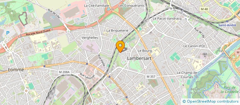 localisation de l'entreprise MADAME EMMANUELLE BONINGUE à LAMBERSART
