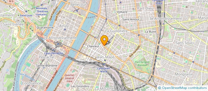 localisation de l'entreprise MADAME EMMANUELLE BONNEAU  LYON