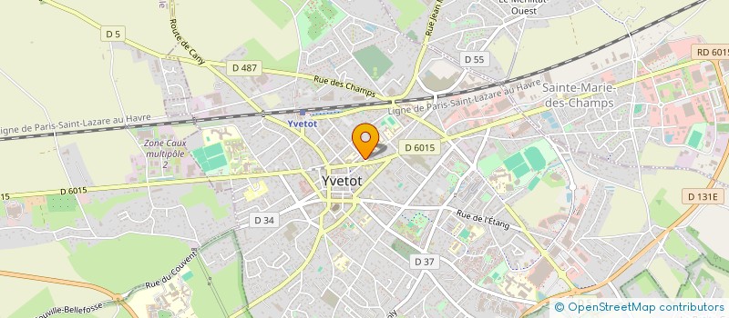 localisation de l'entreprise MADAME EMMANUELLE BONNEIL à YVETOT