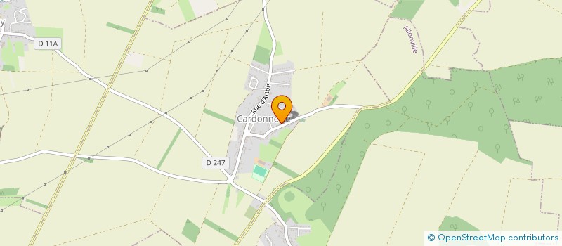 localisation de l'entreprise MADAME EMMANUELLE BOSSARD  CARDONNETTE