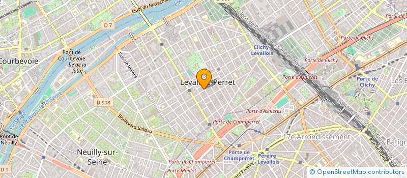 localisation de l'entreprise MADAME EMMANUELLE BOT à LEVALLOIS-PERRET