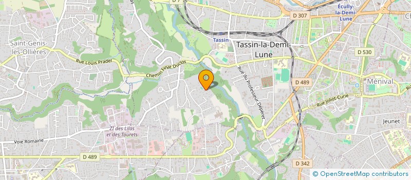 localisation de l'entreprise MADAME EMMANUELLE BOUCHET  TASSIN-LA-DEMI-LUNE