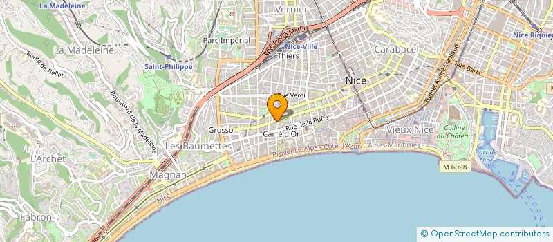localisation de l'entreprise MADAME EMMANUELLE BOUILLET à NICE