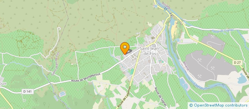localisation de l'entreprise MADAME EMMANUELLE BOURNOVILLE  SAINT-JEAN-DE-FOS