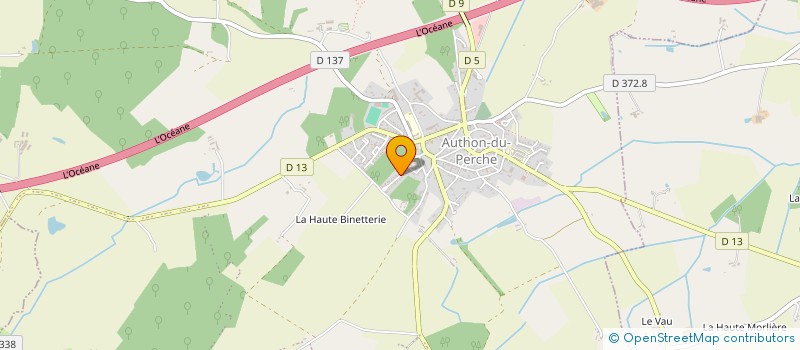 localisation de l'entreprise MADAME EMMANUELLE BOUTILLIER à AUTHON-DU-PERCHE