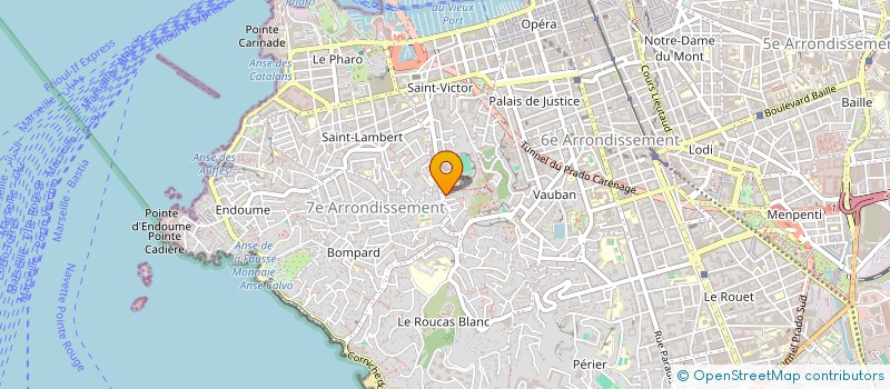 localisation de l'entreprise MADAME EMMANUELLE BOUYSSOU  MARSEILLE