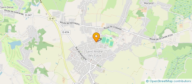 localisation de l'entreprise MADAME EMMANUELLE BOYER à SAINT-ANDRE-DES-EAUX