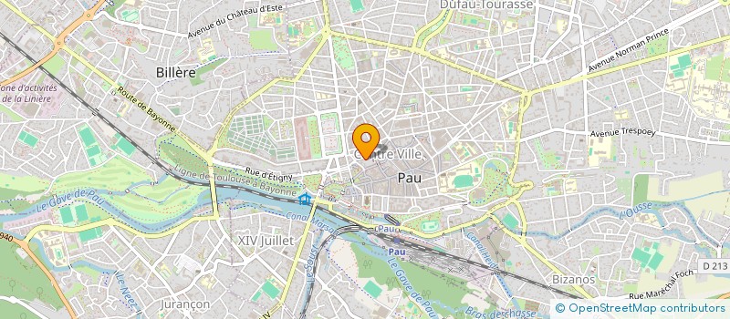 localisation de l'entreprise MADAME EMMANUELLE BRARD à PAU