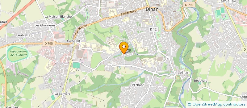 localisation de l'entreprise MADAME EMMANUELLE BRAULT à DINAN