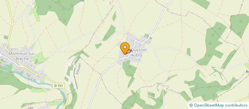 localisation de l'entreprise MADAME EMMANUELLE BRIANT  LE QUESNEL-AUBRY