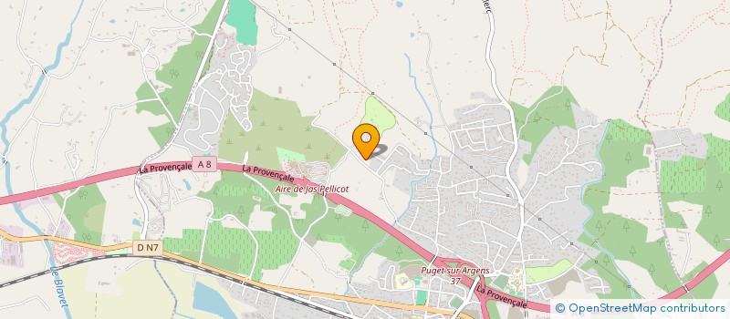 localisation de l'entreprise MADAME EMMANUELLE BRISSY  PUGET-SUR-ARGENS