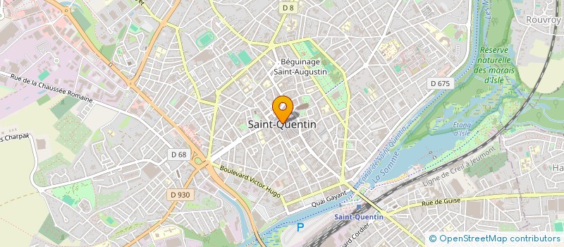 localisation de l'entreprise MADAME EMMANUELLE BROCHE à SAINT-QUENTIN