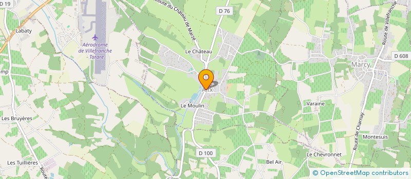 localisation de l'entreprise MADAME EMMANUELLE BRUNEL  ALIX