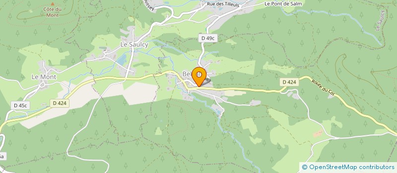 localisation de l'entreprise MADAME EMMANUELLE BURCKLE  GRANDRUPT