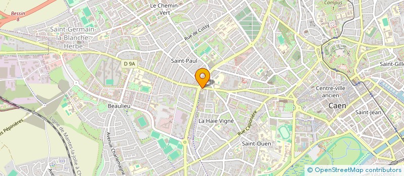 localisation de l'entreprise MADAME EMMANUELLE CADET à CAEN
