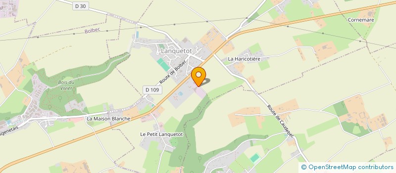 localisation de l'entreprise MADAME EMMANUELLE CALAIS à LANQUETOT