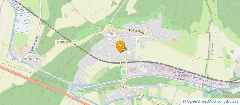 localisation de l'entreprise MADAME EMMANUELLE CALDAS  FOUG