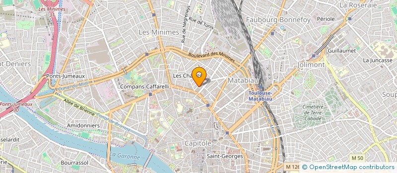 localisation de l'entreprise MADAME EMMANUELLE CAMPDORAS à TOULOUSE