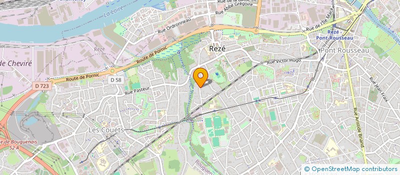 localisation de l'entreprise MADAME EMMANUELLE CANTIN  REZE