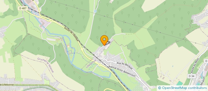 localisation de l'entreprise MADAME EMMANUELLE CANU  GRUCHET-LE-VALASSE