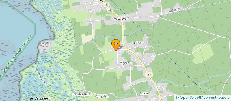 localisation de l'entreprise MADAME EMMANUELLE CAPOULADE  LUE