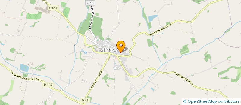 localisation de l'entreprise MADAME EMMANUELLE CARBALLAL  SAINT-PUY
