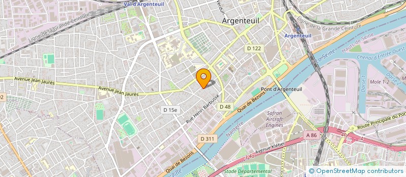 localisation de l'entreprise MADAME EMMANUELLE CASAMATA  BEZONS