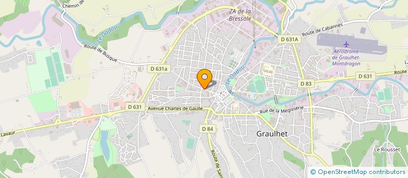 localisation de l'entreprise MADAME EMMANUELLE CATIZONE  GRAULHET