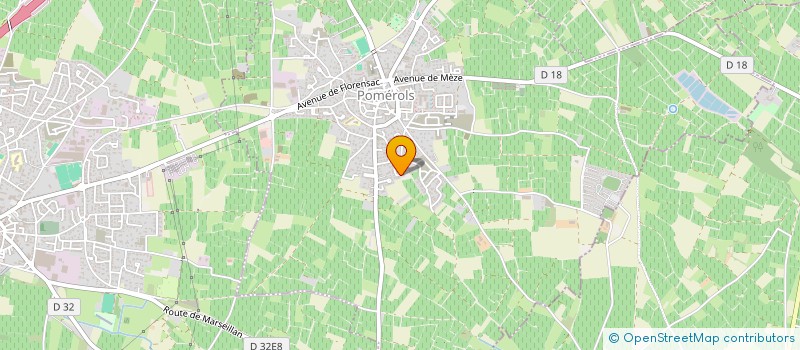 localisation de l'entreprise MADAME EMMANUELLE CAUMETTE  POMEROLS